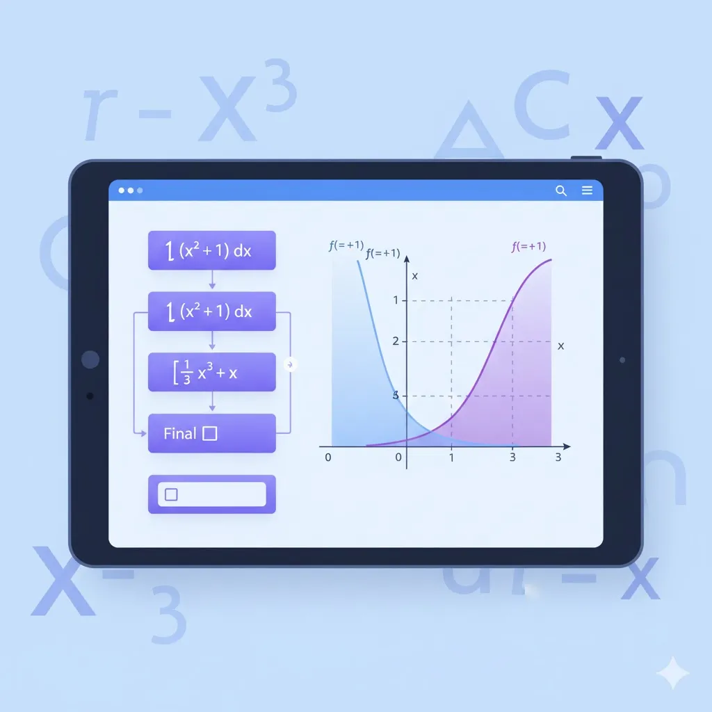 Integration Calculator with Steps: Find Antiderivatives Instantly (2025)